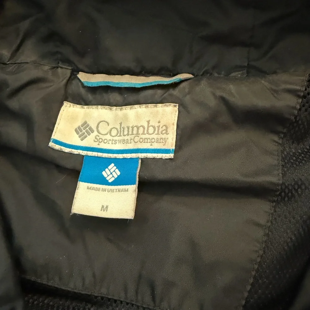 Columbia unisex .Womens  Dark Gray Raincoat - Picture 3 of 3